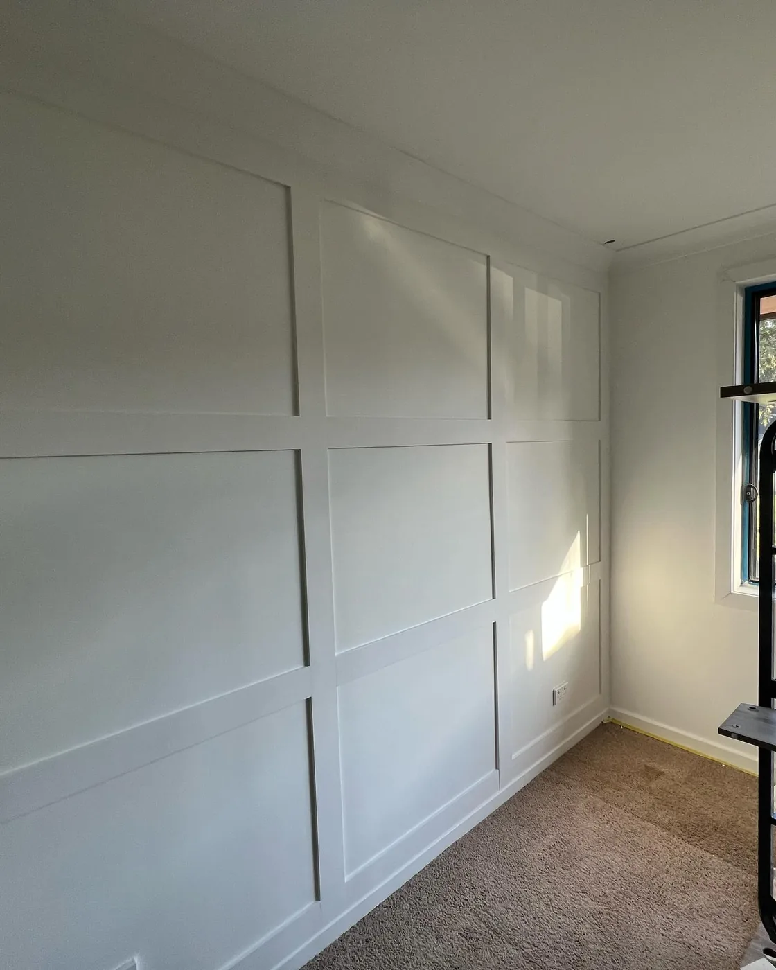 Built-in wardrobe detail